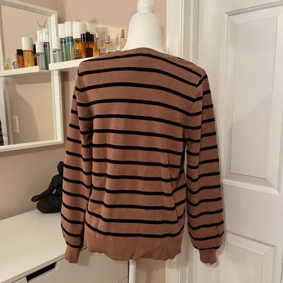 Striped Sweater Size L - Picture 2 of 3